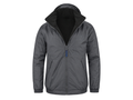 Bomber Hooded Workwear Jacket Grey B2B Custom Workwear Low MOQ