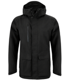 Custom Stretch Long Workwear Jacket Black Low MOQ