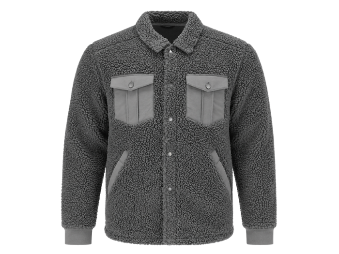 B2B Workwear Pile Shirt Custom Workwear Low MOQ front design preview
