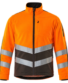 B2B Workwear Softshell Jacket Orange/Grey Custom Workwear Low MOQ