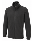 B2B Workwear Full Zip Fleece Charcoal Workwear Low MOQ