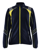 Custom Women's Fleece Navy B2B Jacket Workwear Low MOQ