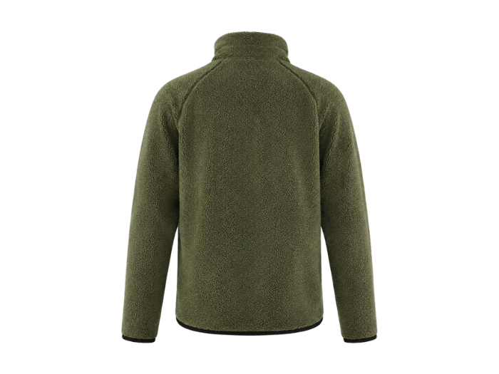 Custom Pile Jacket Workwear Olive Green B2B