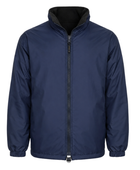 B2B Reversible Fleece Jacket Navy/Black Low MOQ