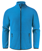 Wholesale Fleece Zip Jacket Blue Low MOQ Custom Workwear Manufacturer