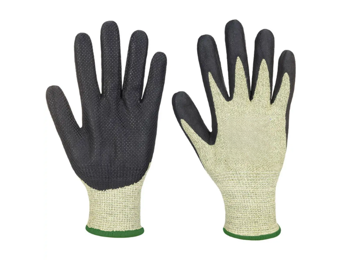B2B Workwear Arc Grip Glove Green/Black Electrician Safety Glove Low MOQ front design preview
