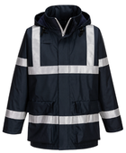 Anti-Static Flame-Resistant Workwear Jacket Navy Electrician Jacket Low MOQ