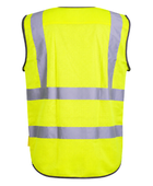 Electrician High-Visibility Workwear Waistcoat Yellow/Grey B2B Safety Vest