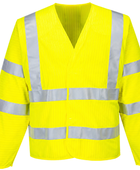 B2B Anti-Static Electrician Jacket Yellow/Grey Low MOQ Safety Workwear