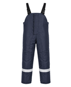 Custom Coldstore Bib Trousers Navy B2B Custom Freezer Workwear