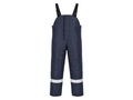 Custom Coldstore Bib Trousers Navy B2B Custom Freezer Workwear
