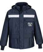 B2B Coldstore Jacket Navy Custom Freezer Workwear Low MOQ