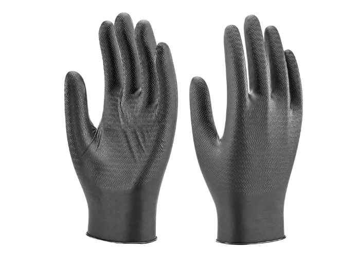 Railway Nitrile Disposable Grip Gloves B2B Low MOQ Manufacturer design preview
