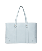 Wholesale Structured Leather Tote Bag B2B Custom Leather Bag