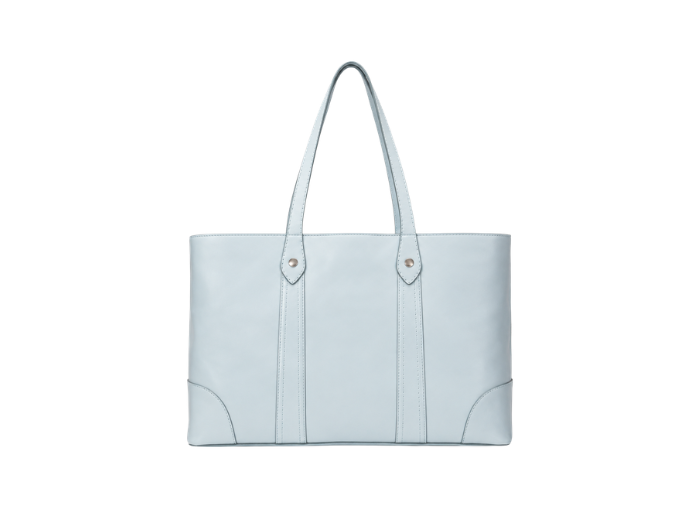 Wholesale Structured Leather Tote Bag B2B Custom Leather Bag front design preview