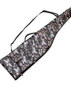 B2B Leather Gun Cover Hunting Charcoal Grey