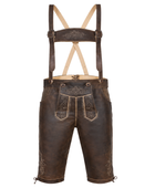 B2B Hunting Leather Hosen Dark Brown Low MOQ