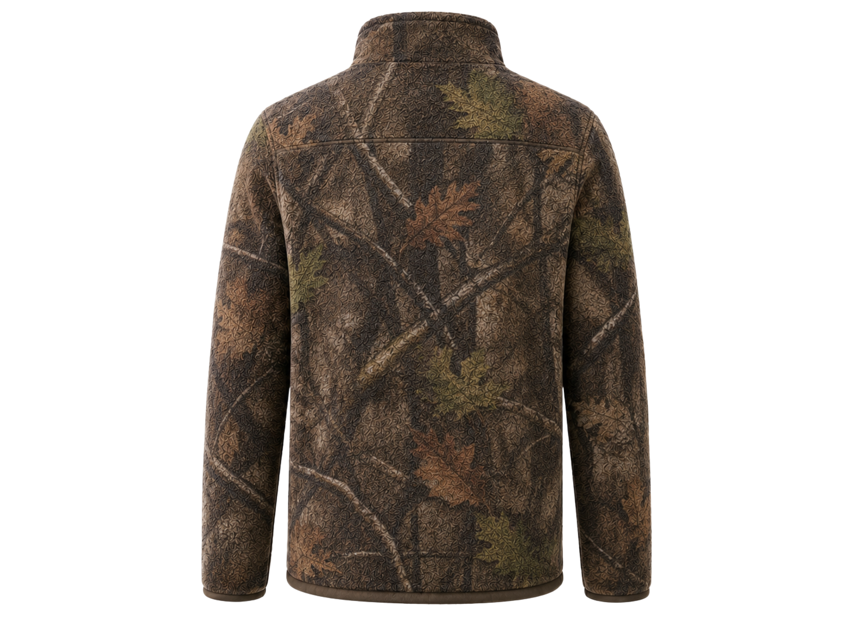 Fleece Hunting Jacket – Brown Camouflage | B2B Low MOQ