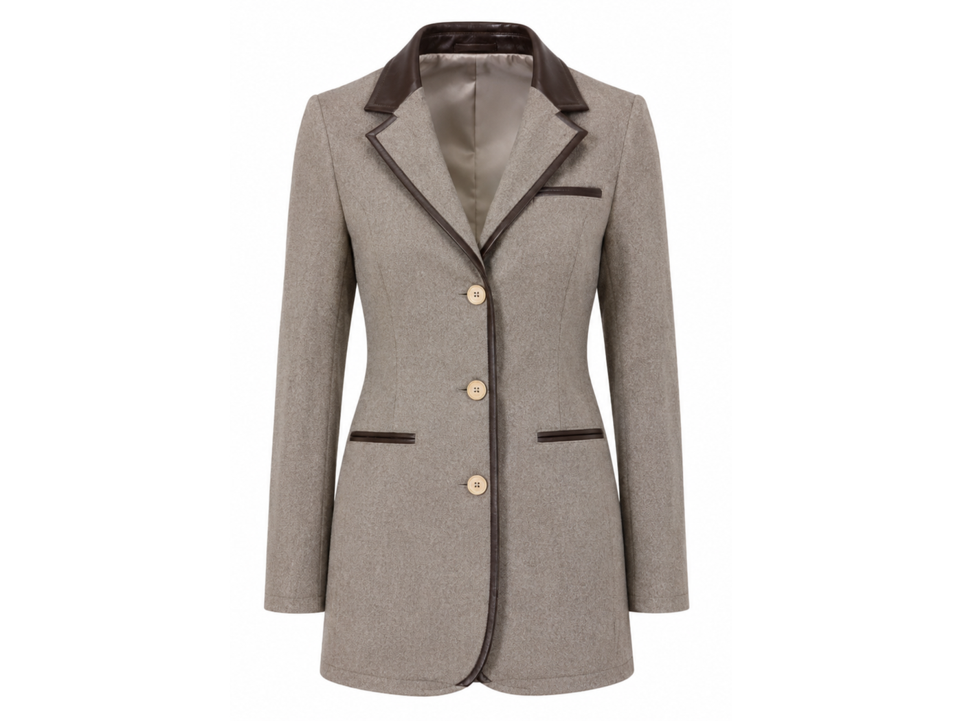 Women’s Longline Jacket Light Beige B2B Hunting Manufacturer