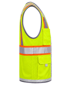 Reflective Utility Vest – Fluorescent Green | B2B Low MOQ