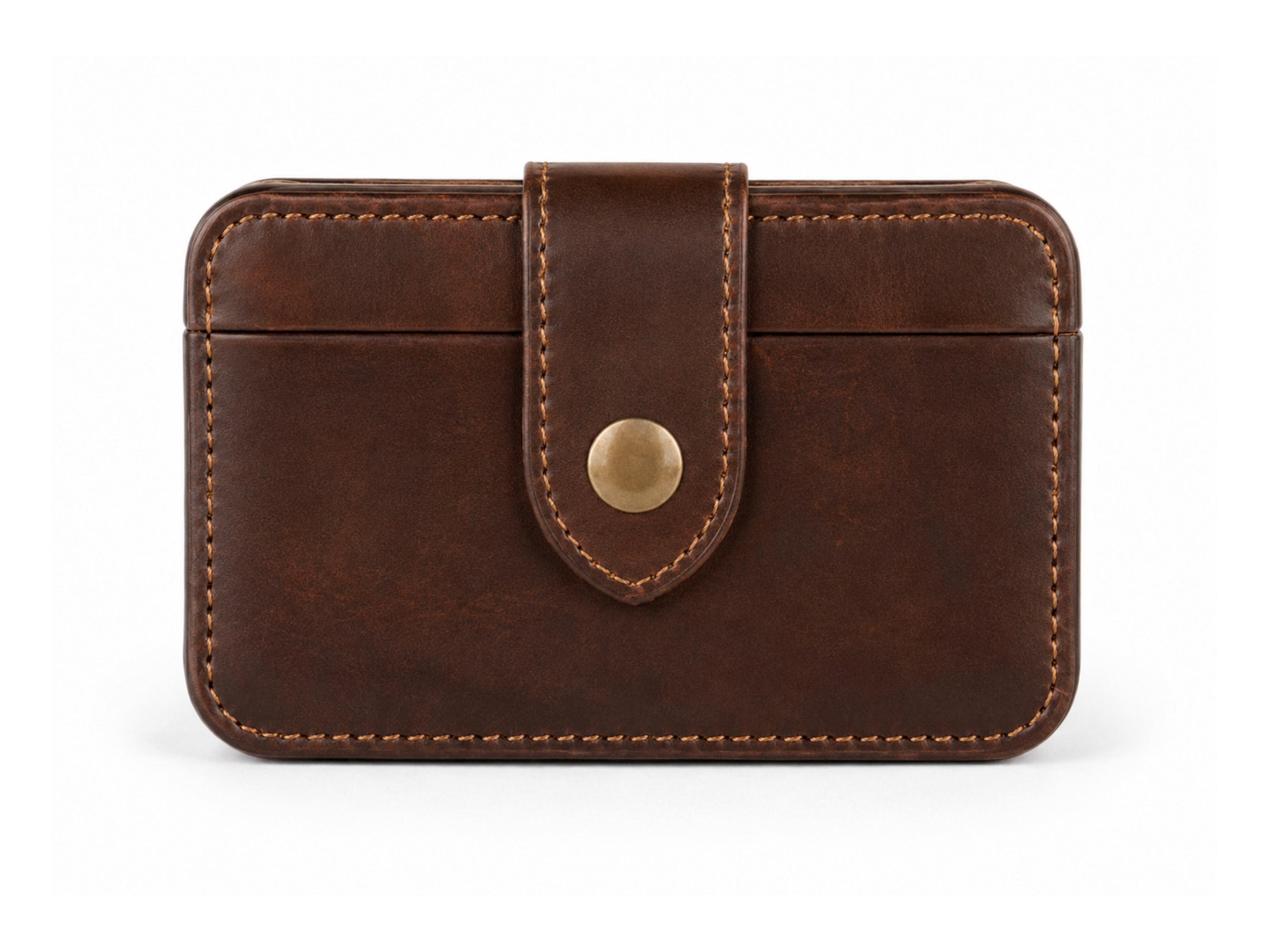 Dark Brown Hunting Leather Cartridge Case for B2B Hunting