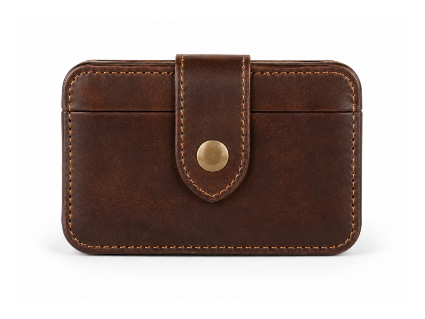 Dark Brown Hunting Leather Cartridge Case for B2B Hunting