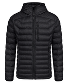 Men’s Thermal Hooded Eider Down Puffer Jacket Black B2B