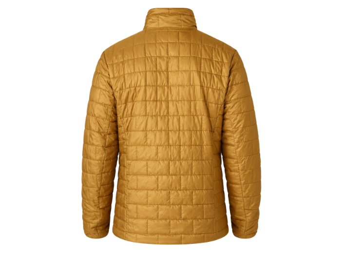 Men’s Wholesale Nano Puff Eider Down Puffer Jacket B2B Mustard Yellow