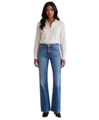 Bootcut Denim Pants Mid Blue Wash Patch Pockets | B2B Low MOQ
