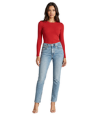 Slim Leg Denim Pants Light Blue Faded Wash | B2B Low MOQ