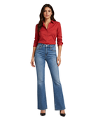 Bootcut Denim Pants Mid Blue Faded Wash | B2B Low MOQ