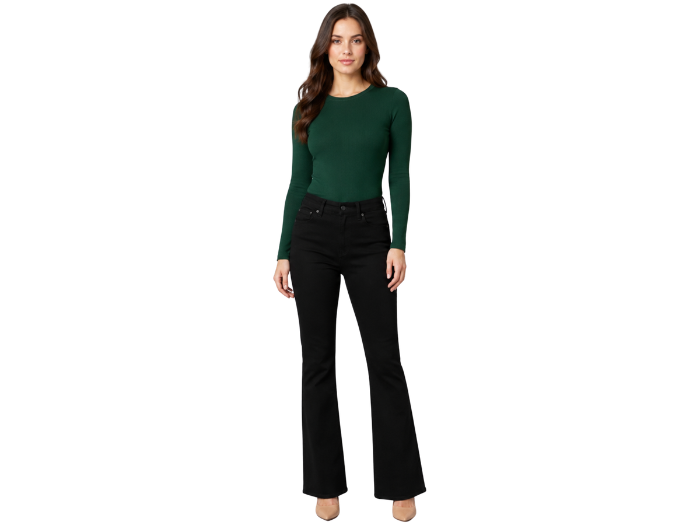 Classic Bootcut Denim Pants Black | B2B Low MOQ