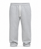 Cuffed Jogger Sweatpants Light Grey Tall Regular Fit Exposed Seam Design | B2B Low MOQ