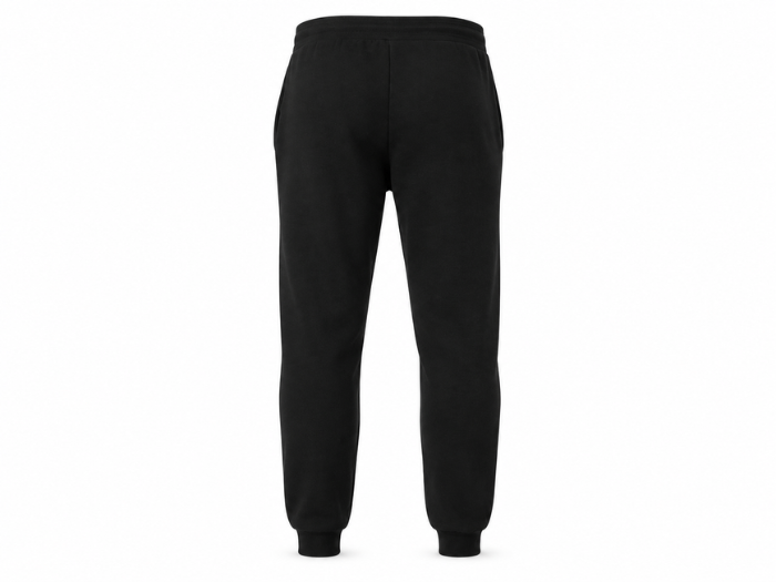Adult Cuffed Jogger Sweatpants Black | B2B Low MOQ