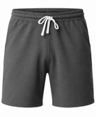 Sweat Shorts Charcoal Grey Garment Dyed | B2B Low MOQ