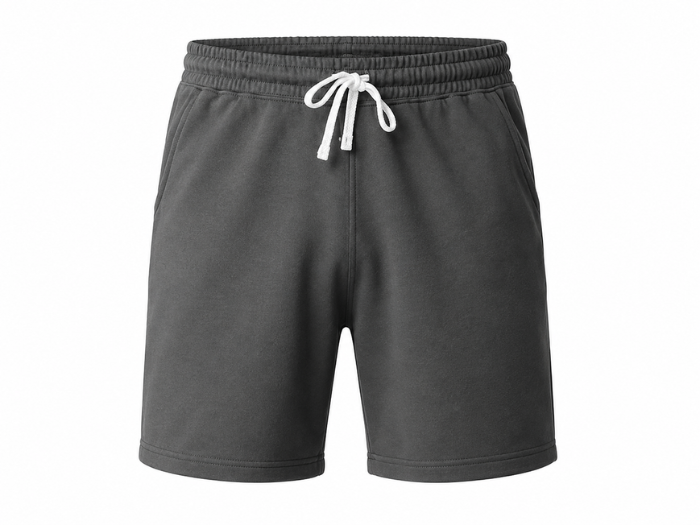 Sweat Shorts Charcoal Grey Garment Dyed | B2B Low MOQ