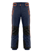 B2B Ski Wear Winter Pants Navy Blue Orange Low MOQ Winter Pants Manufacturer