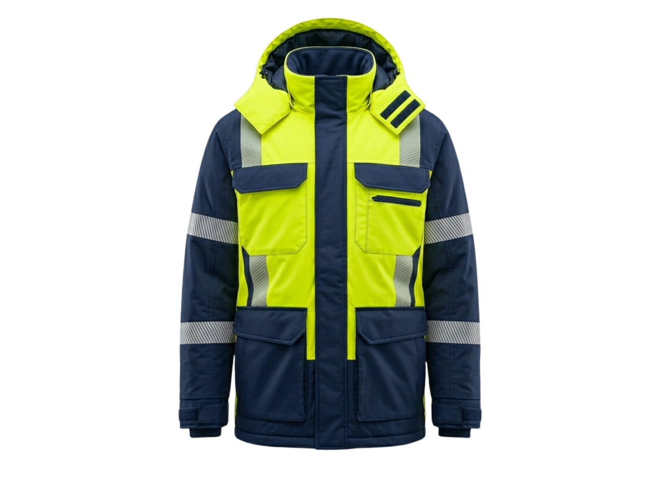 Ski Wear Reflective Jackets Hi-Vis