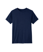 School Short Sleeve Performance Tee Navy Blue | B2B Low MOQ Wholesale
