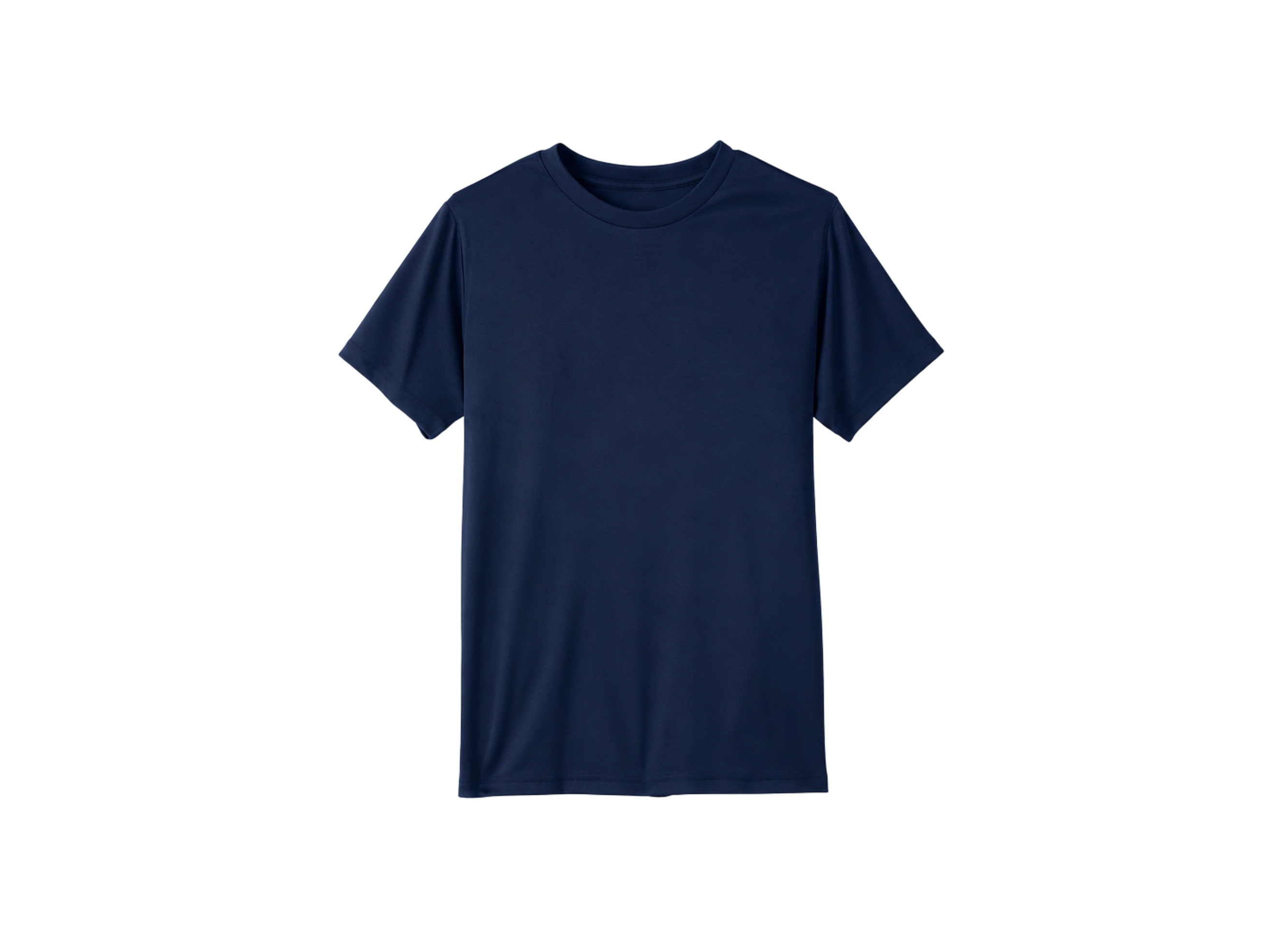 School Short Sleeve Performance Tee Navy Blue | B2B Low MOQ Wholesale