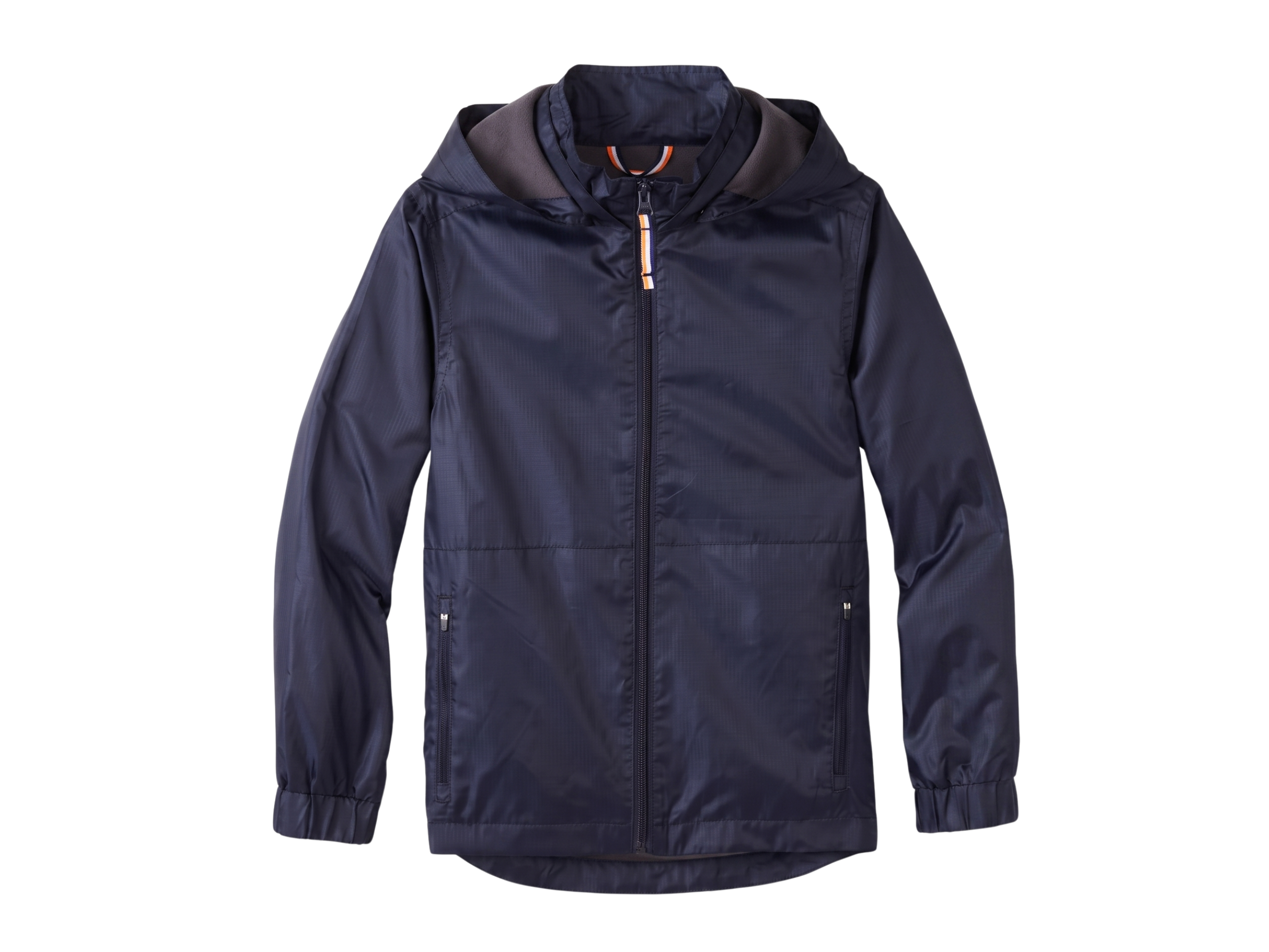 School Removable Hood Jacket Navy Blue | B2B Low MOQ Wholesale