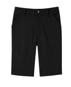 B2B Stretch School Uniform Shorts Girls Black Low MOQ School Uniform Manufacturer