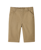 Custom Boys Beige Stretch School Uniform Shorts School Uniform Manufacturer