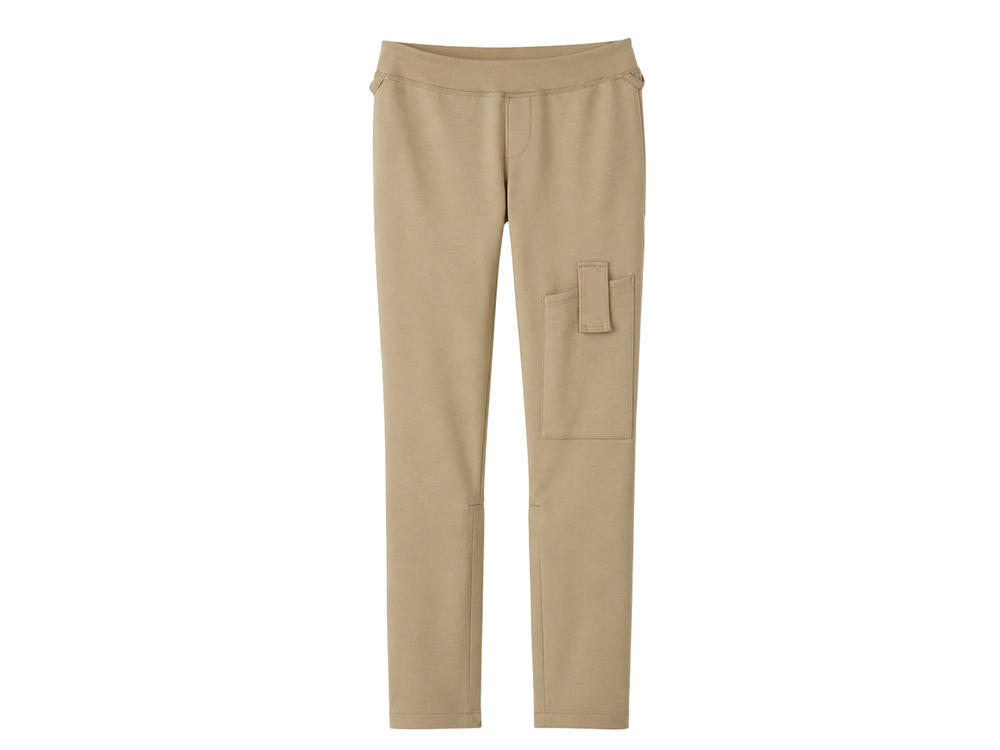B2B  School Uniform Pants Girls Beige Skinny B2B School Uniform Manufacturer front design preview