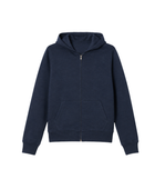 School Full Zip Hoodie Navy Blue | B2B Low MOQ Wholesale