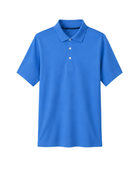 B2B School Uniform Polo Shirt Short Sleeve Royal Blue Low MOQ