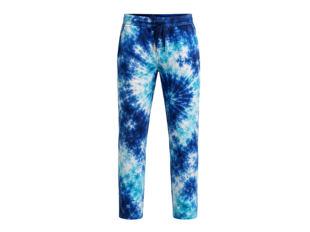 Tie Dye Trousers Blue and White All Over Design | B2B Low MOQ