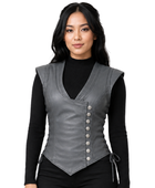 Fantasy Side Lace Bodice Grey | B2B Low MOQ
