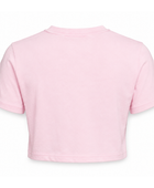 Personalize Crop T-Shirt Women’s Light Pink DTF Printed B2B