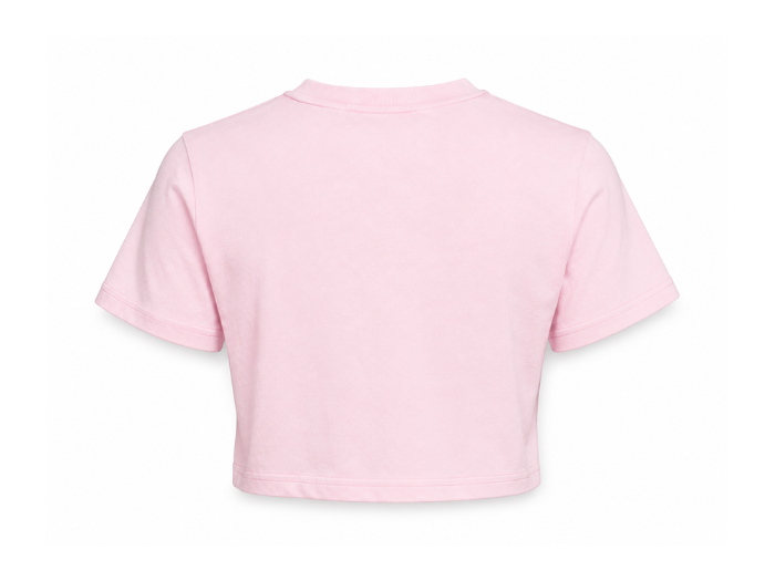 Personalize Crop T-Shirt Women’s Light Pink DTF Printed B2B